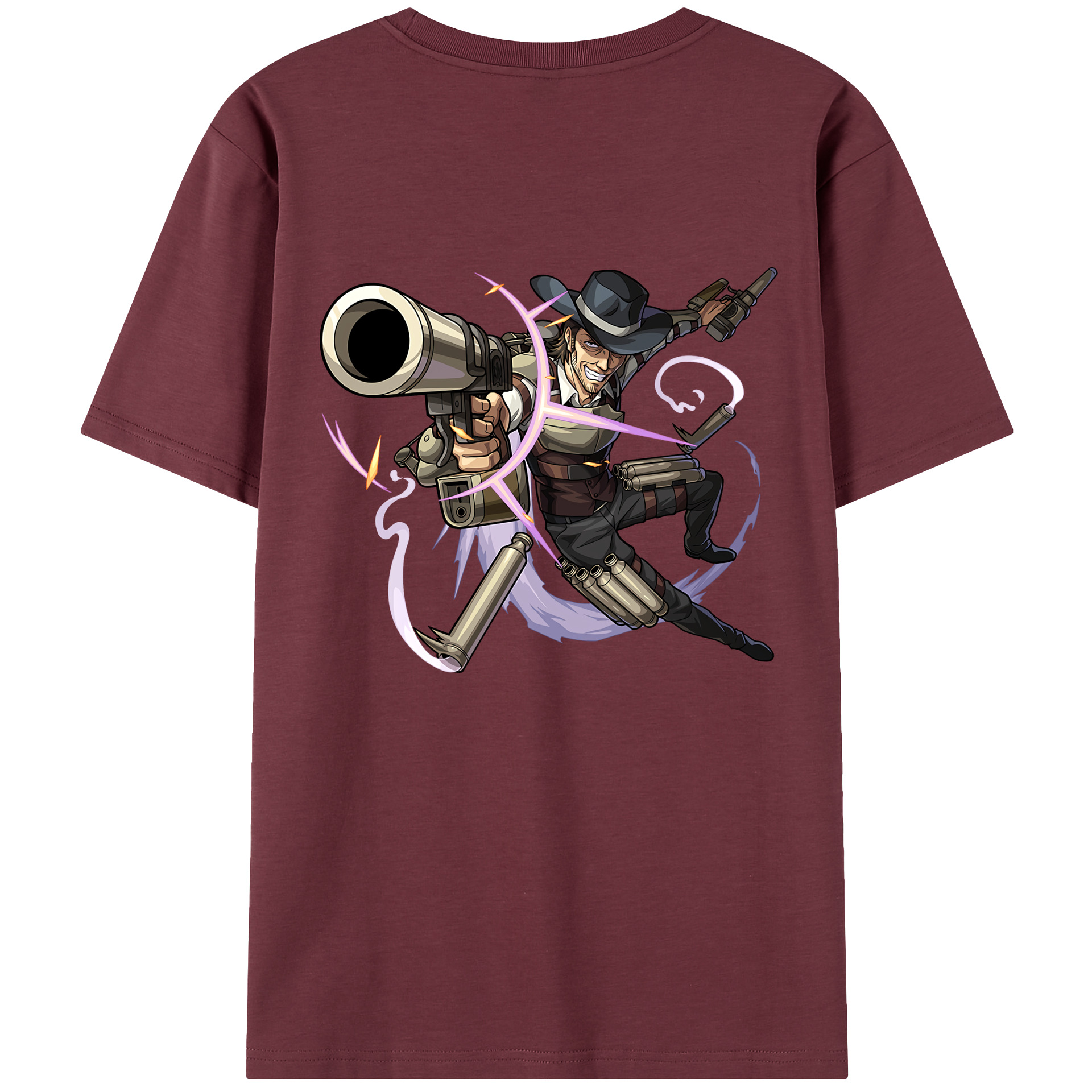 （画像用） 進撃の巨人 ケニー·アッカーマン Attack on Titan Kenny Ackerman 綿100％半袖Tシャツ（背面プリント）